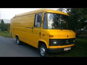 Строительство автодома из Мерседеса 407 D 1986 г.