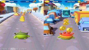 Om Nom Run - Old Version vs New Version Gameplay FHD (Android/iOS)