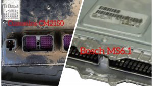 Подключение,программирование,диагностика и увал ЭБУ MS6.1. Cummins CM2150 диагностика на столе.