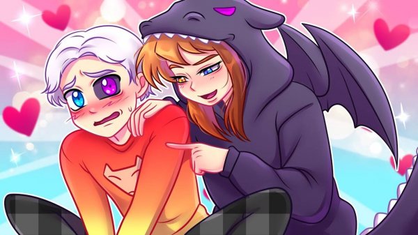 ❤️ Майнкрафт но СТАЛА ДРАКОНОМ И ЗАРОЛЛИЛ СКРЕТЧА