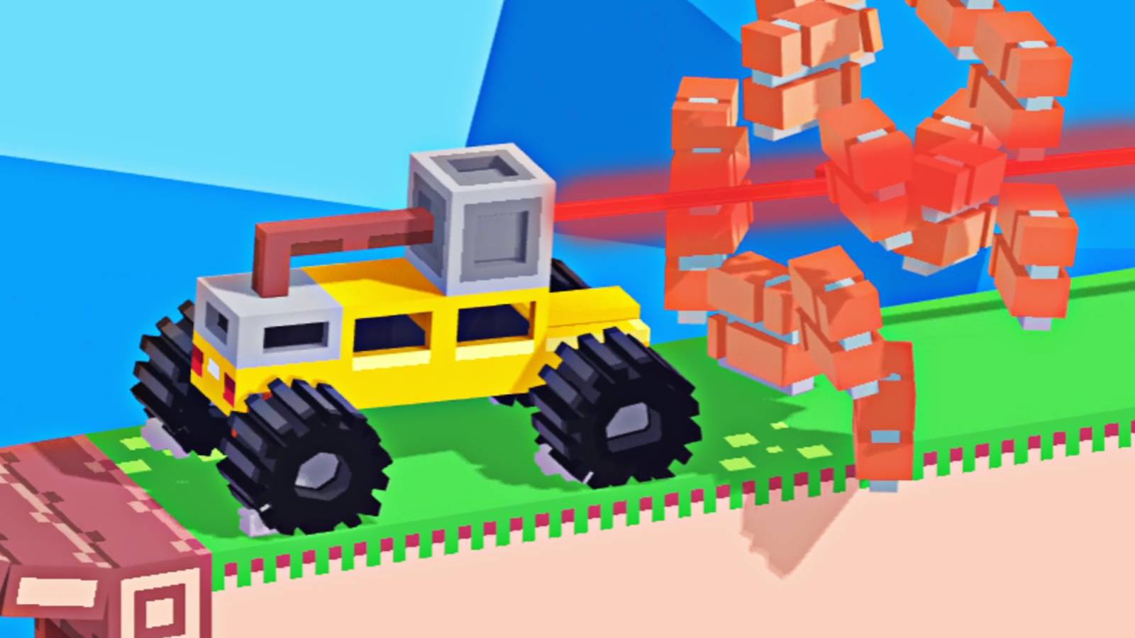 ЛАЗЕРНАЯ МАШИНКА! ► Drive Mad (Fancade) смотреть онлайн