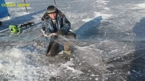 Рыбалка хапугами в зимний период.