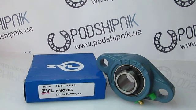 Кульковий закріплюваний підшипник у корпусі FMC 205 ZVL смотреть онлайн