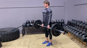 Румынская становая тяга