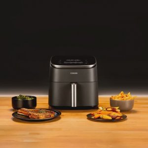 Аэрогриль Cosori Turbo Blaze Air Fryer CAF-DC601-KEU, серый, объем 6 л