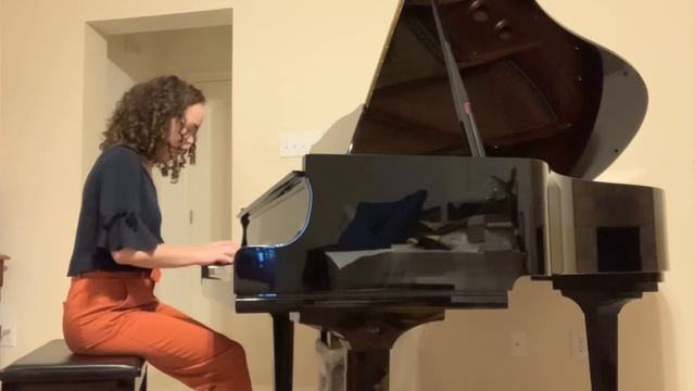 Beethoven Sonata No.20, Performed by Ana Elisa Pereira (2021 Spring Recital) смотреть онлайн