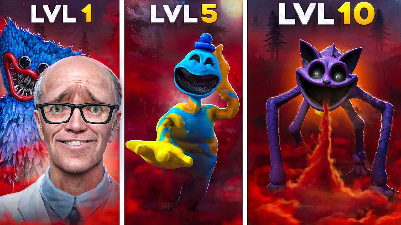 [DRЫNDA] 100 ИГРОКОВ ПРОТИВ 10 СТАДИЙ МОНСТРОВ POPPY PLAYTIME в Garry’s Mod смотреть онлайн