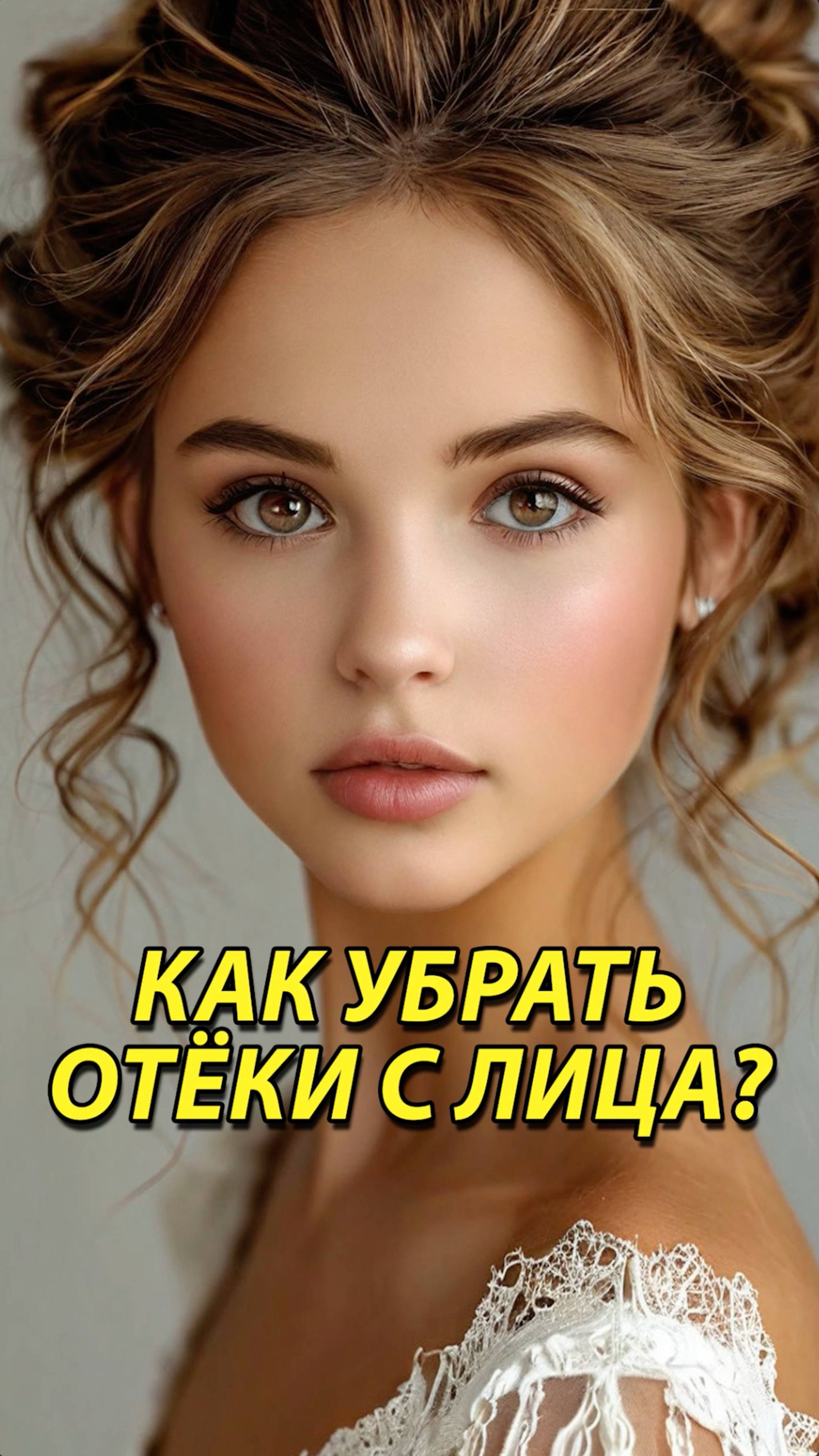 как убрать отёки на лице?