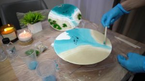 Инструкция. Набор для творчества из эпоксидной смолы: "Картина - пролив".