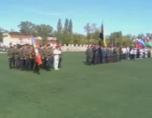 2010.09.4. Построение на соревнованиях дружбы народов стадион Чайка