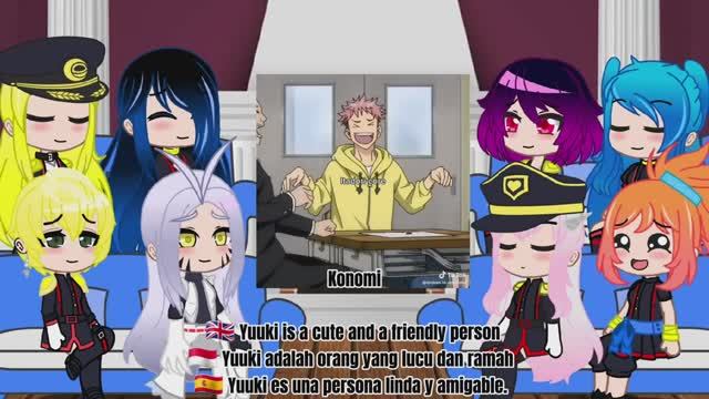 Mato Seihei No Slave React To Yuuki Future As Itadori Yuuji ｜Jujutsu Kaisen｜ [P.1⧸2] - Gacha React смотреть онлайн