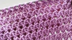 Простой ажурный узор спицами: идеально для кардигана, джемпера и топа! Вязание спицами