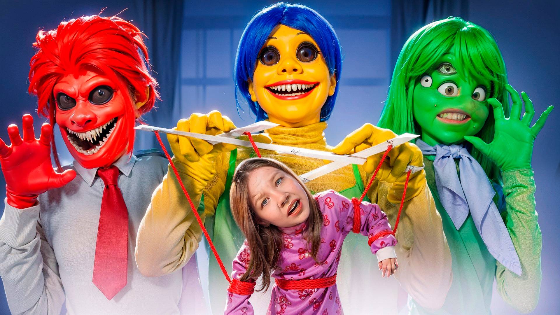 Inside Out 2 emotions have taken over my body! Emotions Inside Out control my body for 24 hours! смотреть онлайн