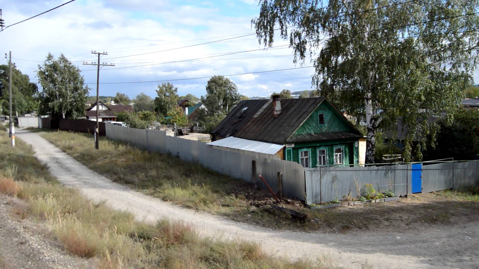 Казанский лес на поезде