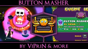 Микс из всех Event-уровней | BUTTON MASHER by ViPriN & more | Event Demon Level