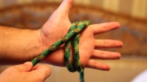 Австрийский проводник - Способ "Через Руку"/The "Lineman's Loop"node - The "Through The Hand" Method