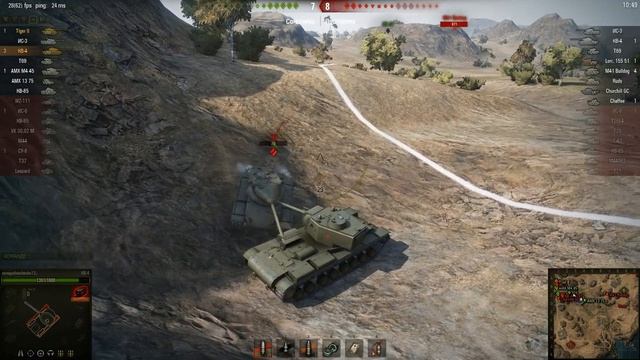 6500 натанкованного урона на КВ-4 смотреть онлайн