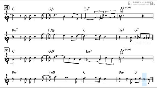 You are the Sunshine of My Life (Bossa Nova Style) - Backing Track with Sheet Music for Alto Sax(720 смотреть онлайн