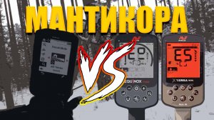 Тест на полигоне - Minelab Manticore против Equinox 700 и X-terra Elite