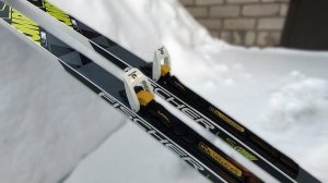 Установка креплений SALOMON на ЛЫЖИ