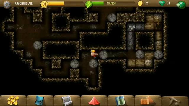 Паучье гнездо - Arachnid Lair - #2 Horus - Diggy's Adventure