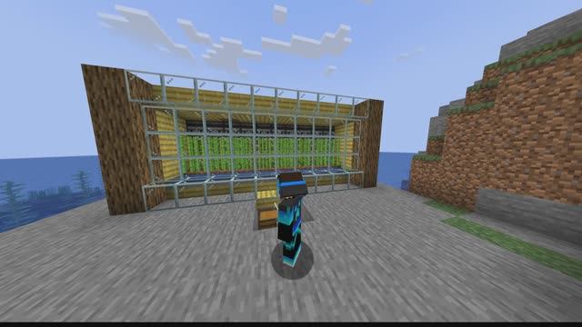Ферма тросника в Minecraft смотреть онлайн