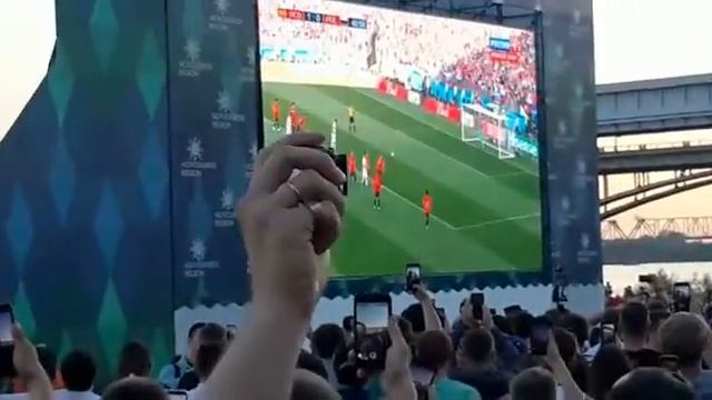 Россия-Испания. Гол Дзюбы смотреть онлайн