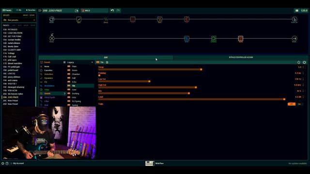 LINE 6 HELIX Retro Reel tone tips FREE PRESET. смотреть онлайн