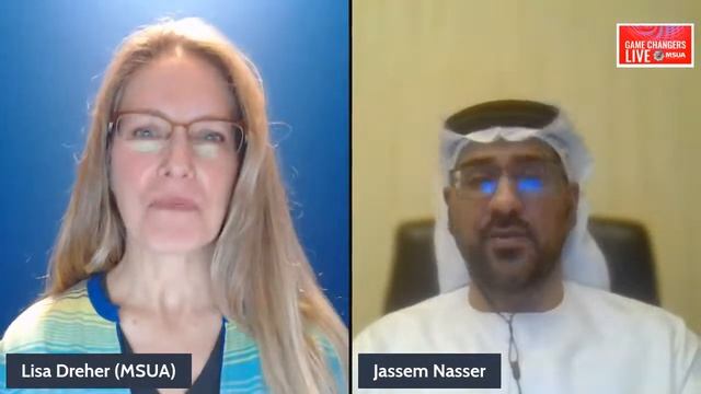 MSUA's Game Changers Live - Jassem Nasser, Thuraya смотреть онлайн