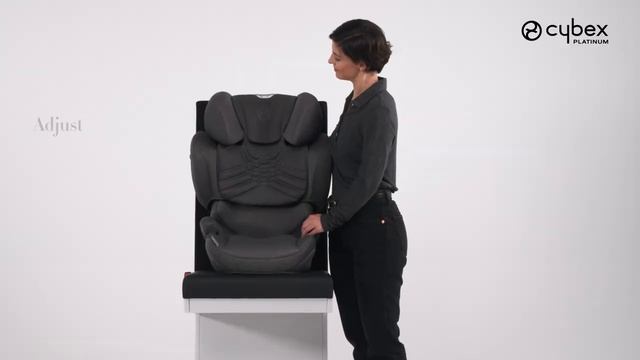 Как правильно отрегулировать подголовник у автокресла Solution T i-Fix CYBEX