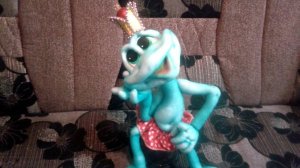 Лягушка из капрона ч 2