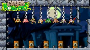 Crush the Monsters：Жуткий Пазл логическая мульт игра на андроид, прохождение Эпизод 7