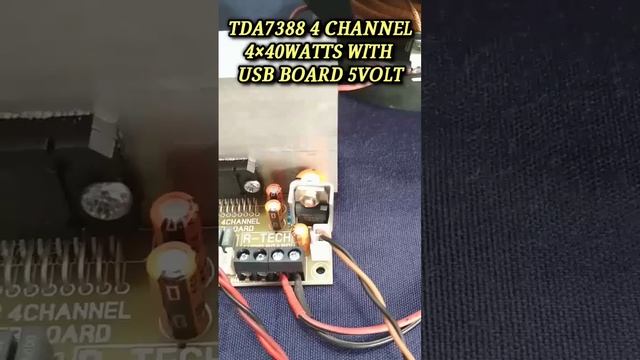 NEW TDA7388 4x40 WATTS смотреть онлайн