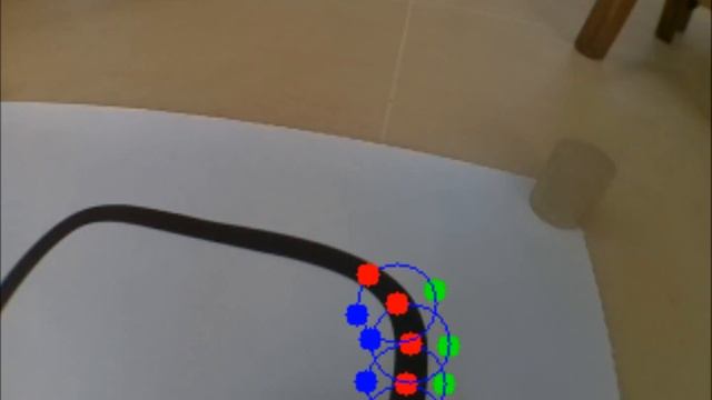 Raspberry Pi linefollower: camera view смотреть онлайн