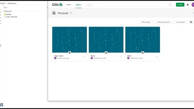 6. Kako kopirati, brisati i eksportirati izvještaje u Qlik Sense BI смотреть онлайн