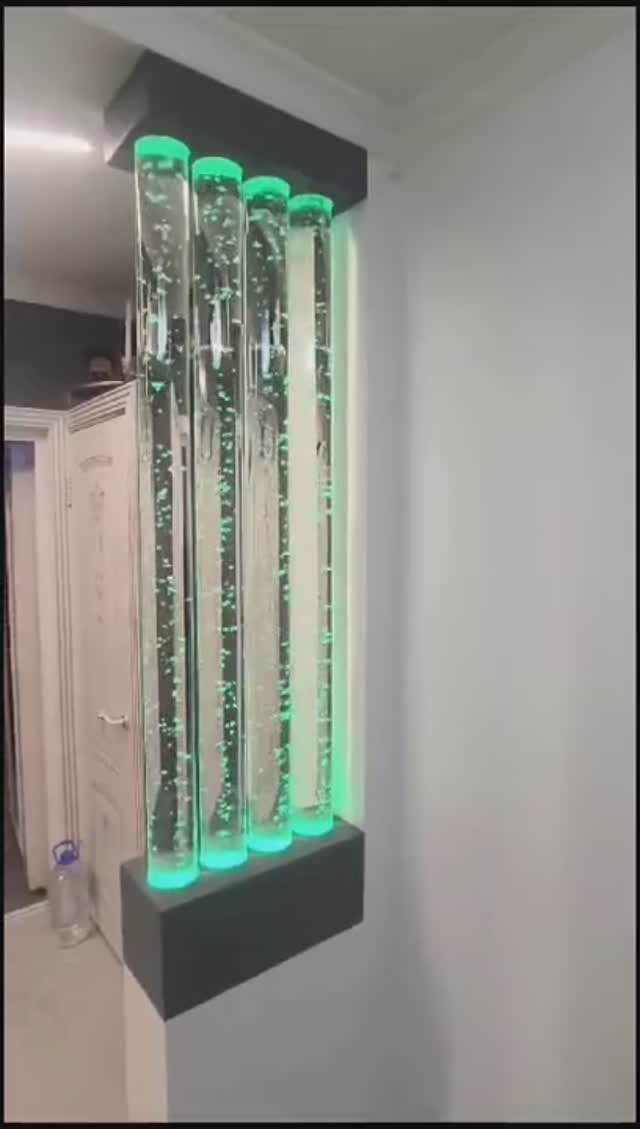 Пузырьковые колонны во входной зоне квартиры смотреть онлайн