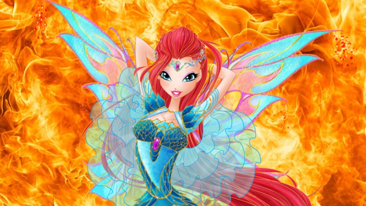 Клип Винкс Блум Блумикс!🧡🐉🔥👑✨ смотреть онлайн