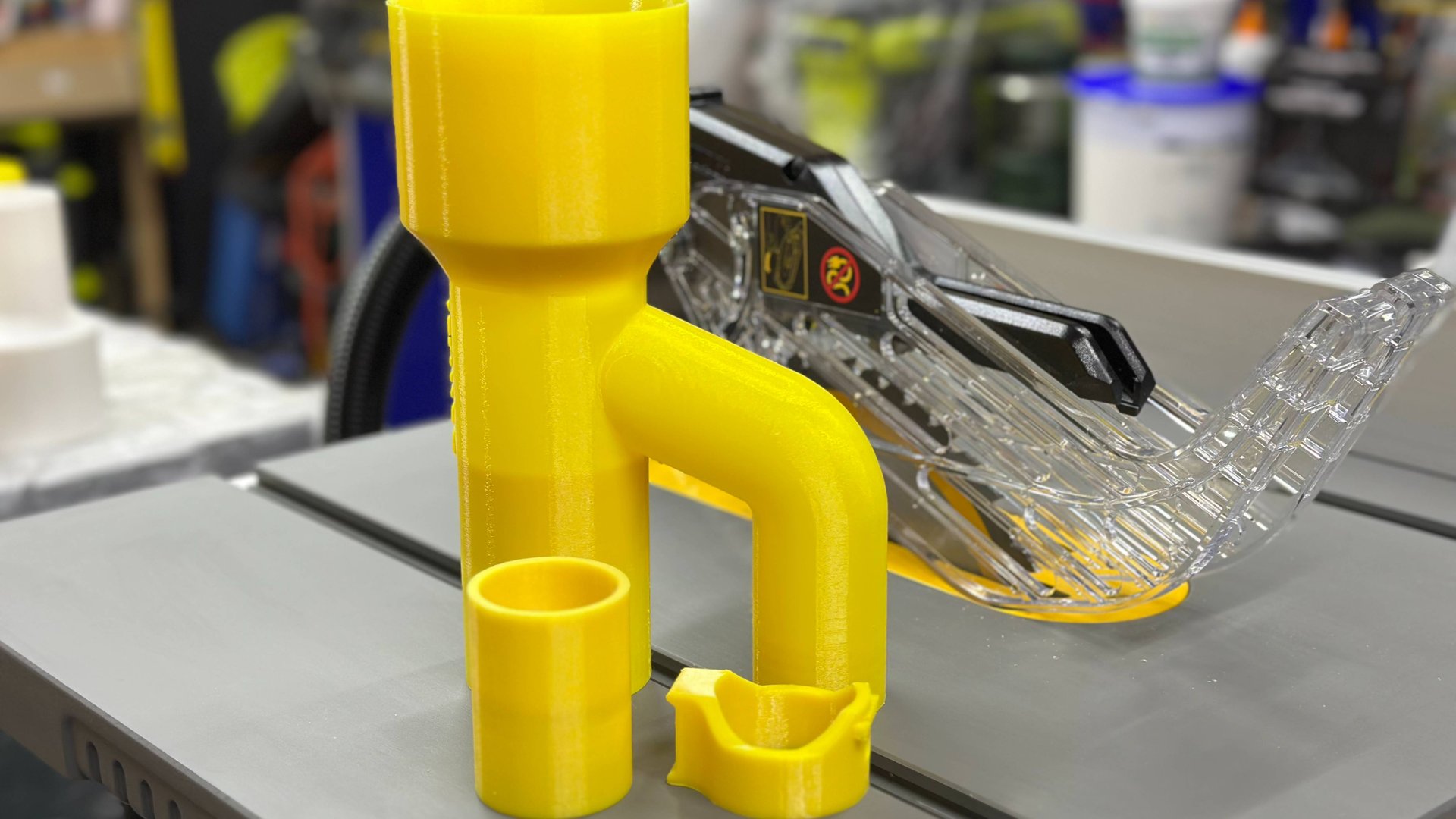 Комплексный переходник для системы пылеудаления на DeWALT 7492 / 7485 смотреть онлайн