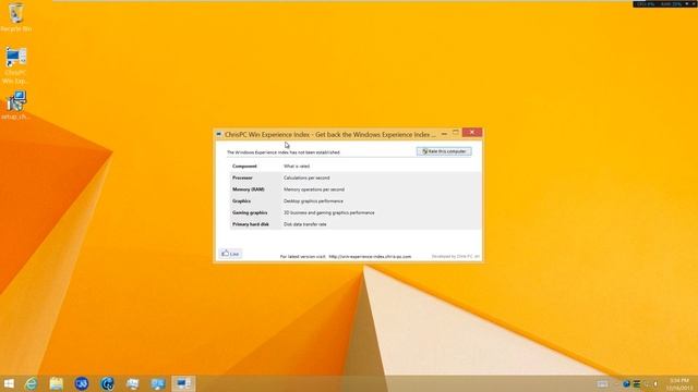Windows 8.1 | Run Windows Experience Index Score feature смотреть онлайн
