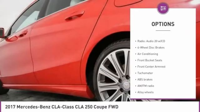 2017 Mercedes-Benz CLA-Class B283574 смотреть онлайн