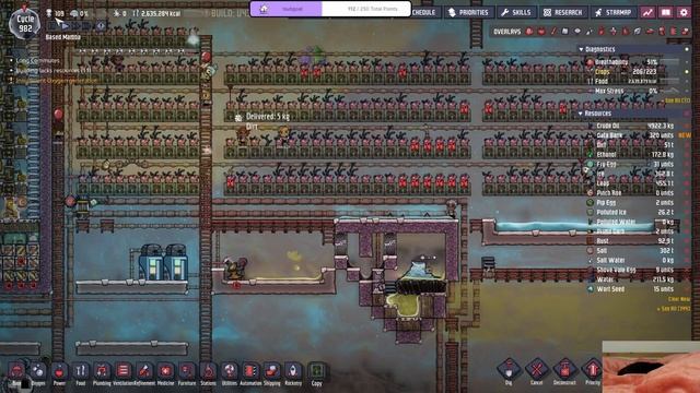 First Rocket Launch & Volcano Prep - Based Mamba VOD Part 64 - Oxygen Not Included смотреть онлайн