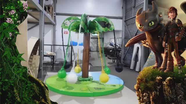 Карусель 4 KIDS " Пальма Дракон " смотреть онлайн