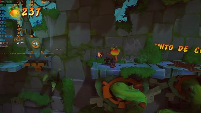 Crash Bandicoot 4: It's About Time AMD FX 8320/8350 HD 7850/r7 370 2g Benchmark MSI Afterburner смотреть онлайн