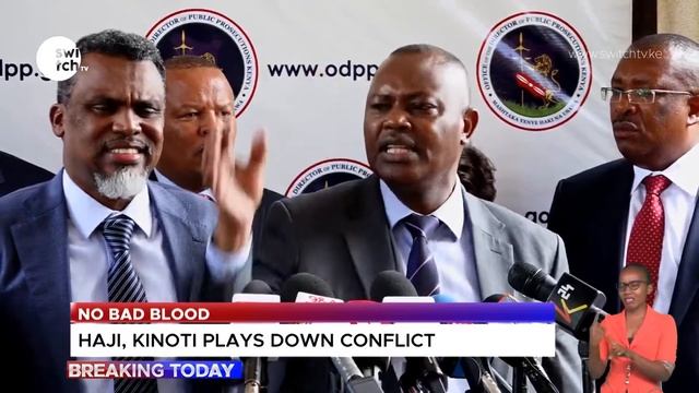DPP Haji dismisses rift rumours with DCI boss Kinoti смотреть онлайн