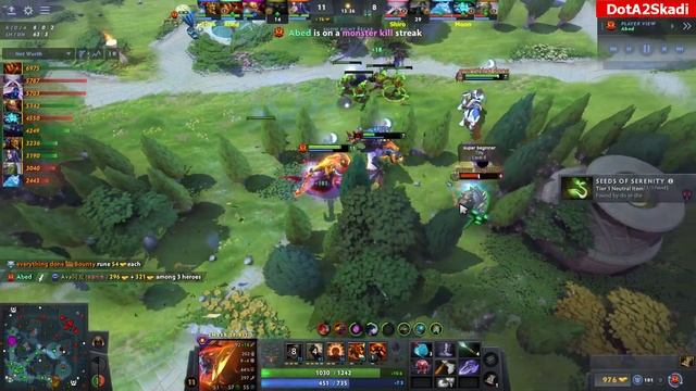 ABED Ember Spirit MIDLANE 7.35c New Patch Mage Slayer Build vs Shiro Moon Dota 2 смотреть онлайн