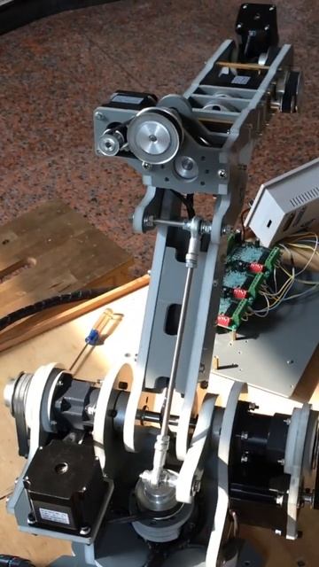 6DOF desk robot arm смотреть онлайн