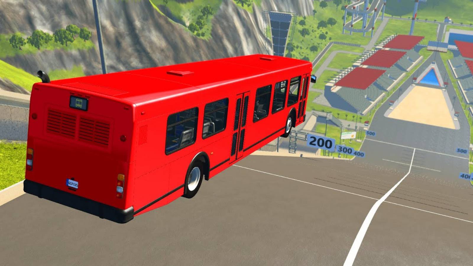Бесконечный Спуск Вниз! #1 - BeamNG.drive игра про машины смотреть онлайн