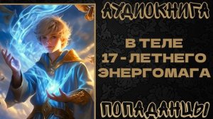 АУДИОКНИГА ПОПАДАНЦЫ: В ТЕЛЕ 17 ЛЕТНЕГО ЭНЕРГОМАГА. КНИГА 1