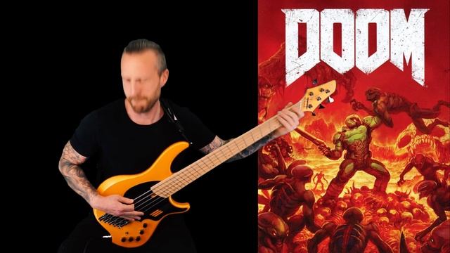 DOOM // Rip And Tear // Bass cover смотреть онлайн