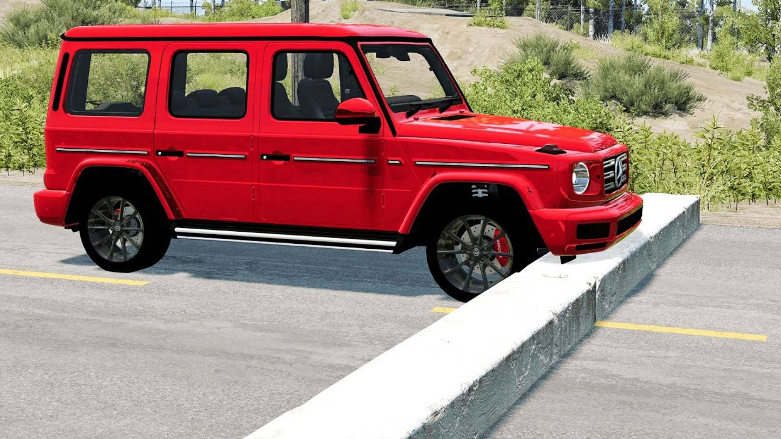 Бордюр Vs МАШИНЫ ! - BeamNG.drive игра про машины